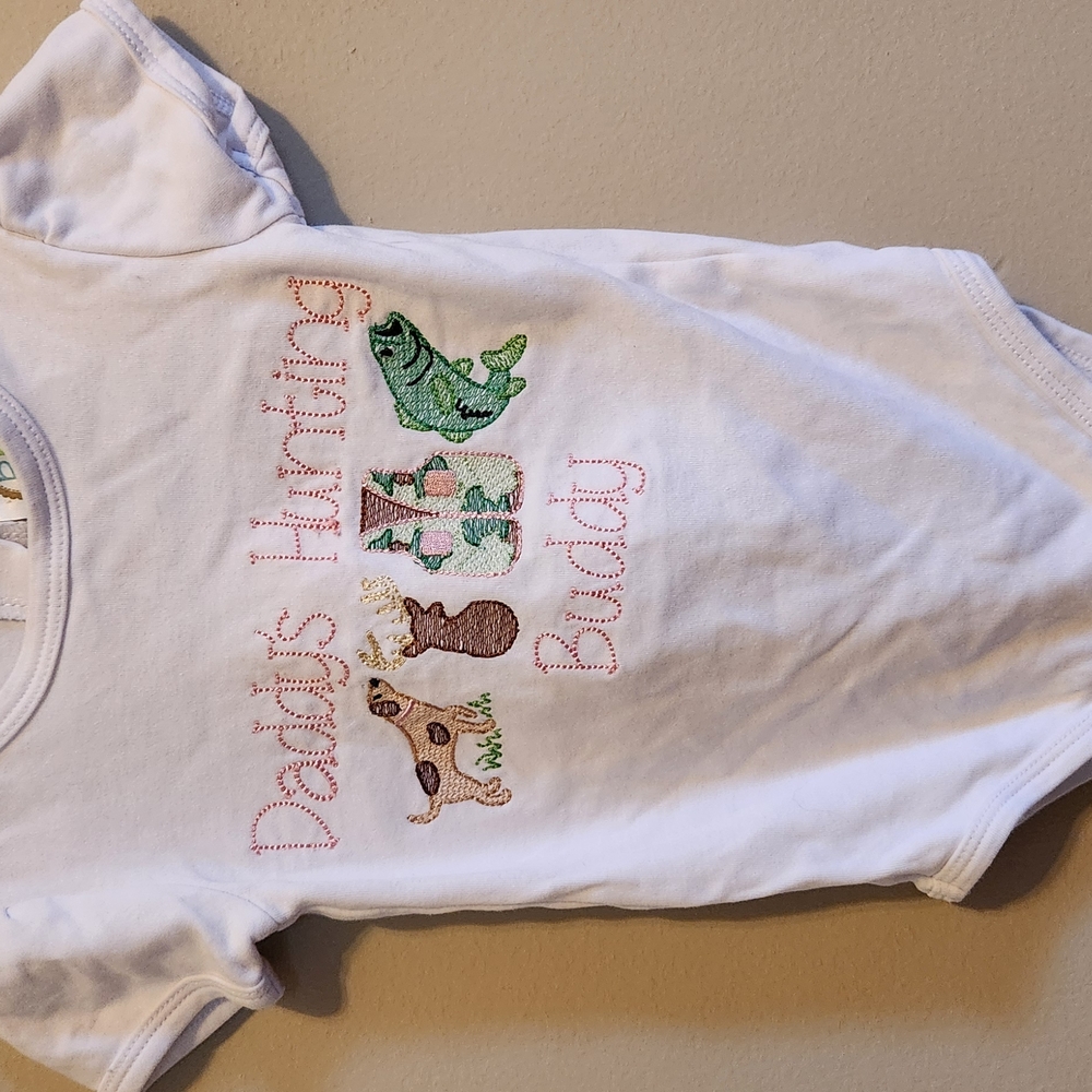 Daddys Hunting Buddy Embroidery